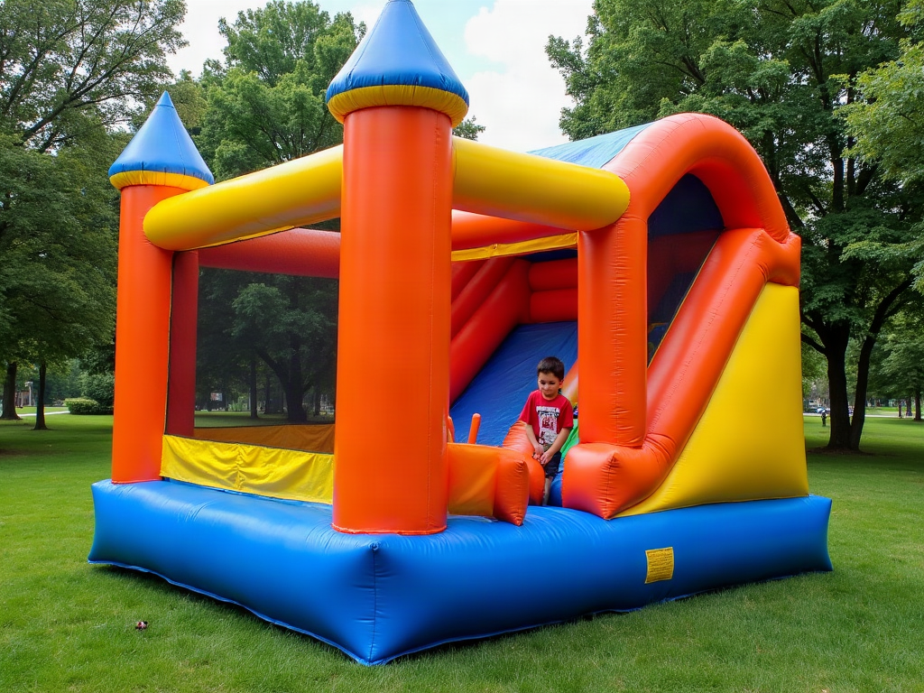 Adventure Combo Bounce House with Slide